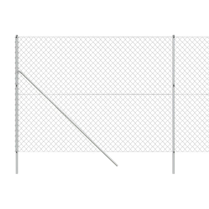 Recinzione a Rete Argento 1,8x25 m