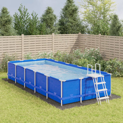 Telo Sotto Piscina Grigio Chiaro 750x370 Geotessile Poliestere