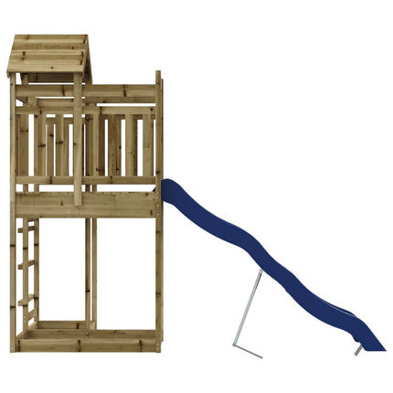 Set da Gioco da Esterno in Legno di Pino Impregnato