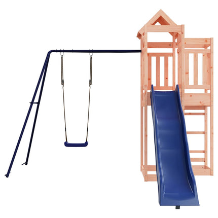 Set da Gioco da Esterno in Legno Massello di Douglas