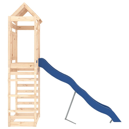 Set da Gioco da Esterno in Legno Massello di Pino