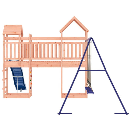 Set da Gioco da Esterno in Legno Massello di Douglas