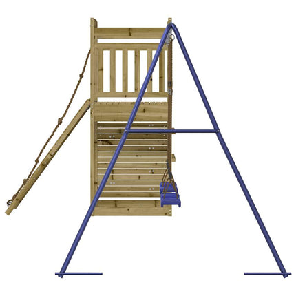 Set da Gioco da Esterno in Legno di Pino Impregnato