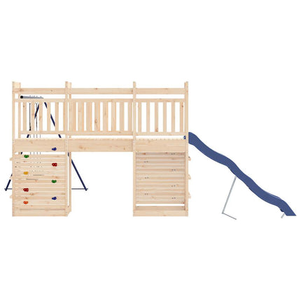 Set da Gioco da Esterno in Legno Massello di Pino