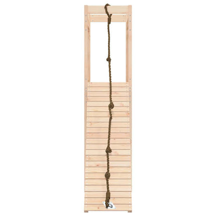 Set da Gioco da Esterno in Legno Massello di Pino