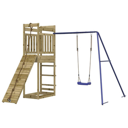 Set da Gioco da Esterno in Legno di Pino Impregnato