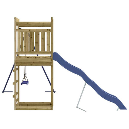Set da Gioco da Esterno in Legno di Pino Impregnato