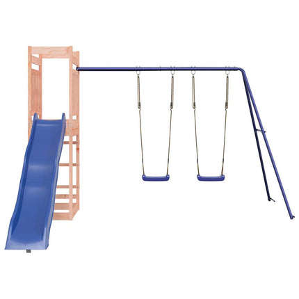 Set da Gioco da Esterno in Legno Massello di Douglas