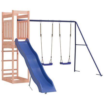 Set da Gioco da Esterno in Legno Massello di Douglas