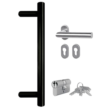 Porta Ingresso Bianca 98x200 cm in PVC