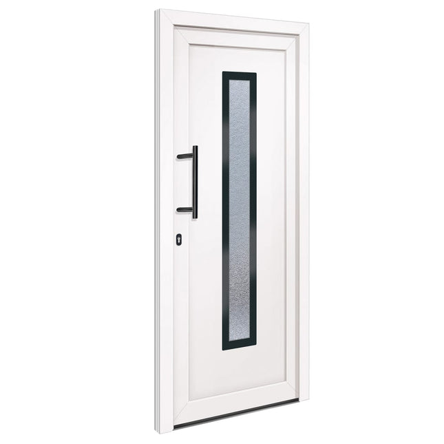 Porta Ingresso Bianca 108x200 cm in PVC