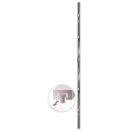 Porta Ingresso Bianca 98x208 cm in PVC