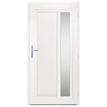 Porta Ingresso Bianca 108x208 cm in PVC