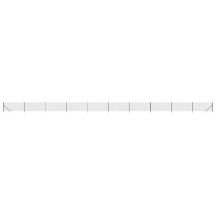 Recinzione Metallica con Picchetti Ancoraggio Antracite 1x25 m