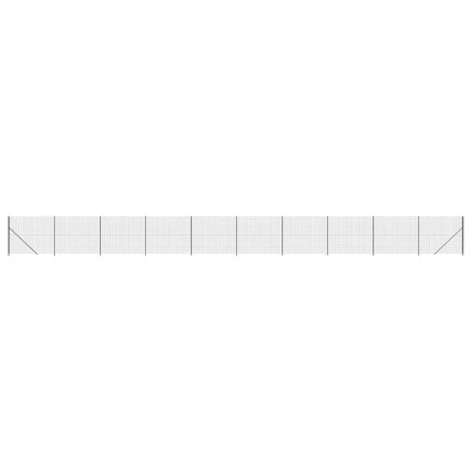 Recinzione Metallica con Flangia Antracite 2x25 m