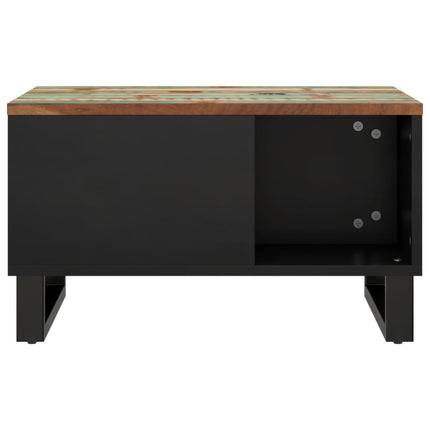 Tavolino da Salotto 60x50x35 cm in Legno Massello di Recupero