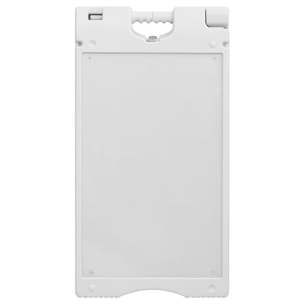 Lavagna da Marciapiede a Cavalletto Grigia 45x7x84,5 cm in HDPE