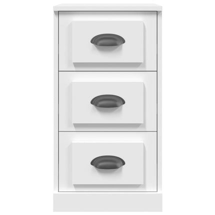 Credenza Bianca 36x35,5x67,5 cm in Legno Multistrato