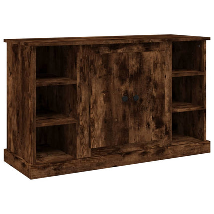 Credenza Rovere Fumo 100x35,5x60 cm in Legno Multistrato