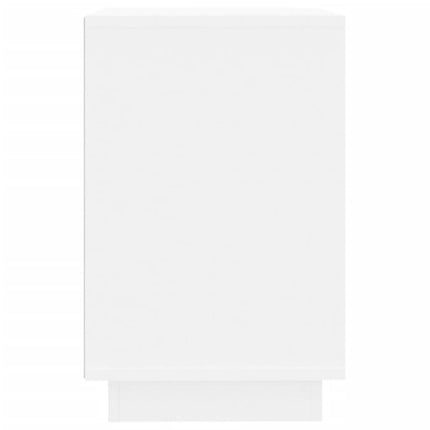 Credenza Bianca 102x35x60 cm in Legno Multistrato