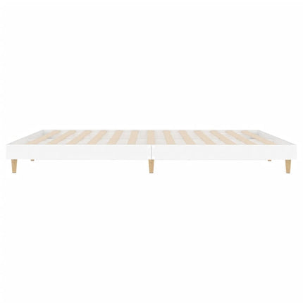 Giroletto senza Materasso Bianco 160x200cm in Legno Multistrato