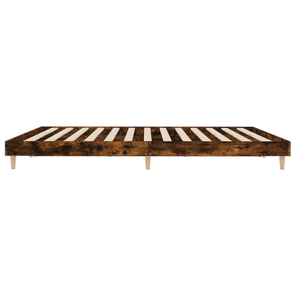 Giroletto senza Materasso Rovere Fumo 120x200 cm in Truciolato