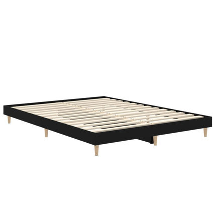 Giroletto Nero 135x190 cm in Legno Multistrato