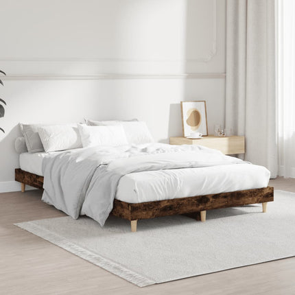 Giroletto senza Materasso Rovere Fumo 120x190 cm in Truciolato