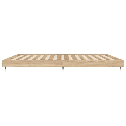 Giroletto senza Materasso Rovere Sonoma 120x200cm in Truciolato