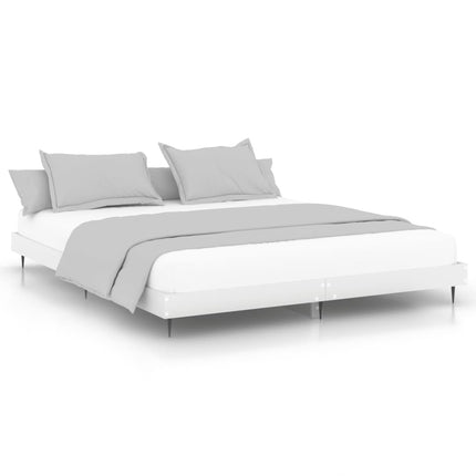 Giroletto senza Materasso Bianco 180x200 cm Legno Multistrato