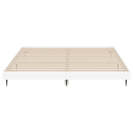 Giroletto senza Materasso Bianco 180x200 cm Legno Multistrato