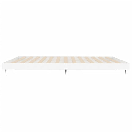 Giroletto senza Materasso Bianco 180x200 cm Legno Multistrato
