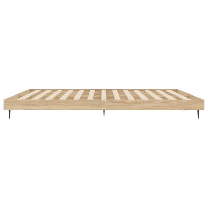 Giroletto senza Materasso Rovere Sonoma 120x200cm in Truciolato