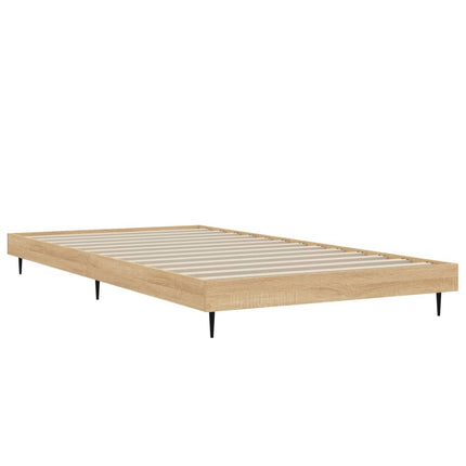 Giroletto senza Materasso Rovere Sonoma 90x200 cm in Truciolato