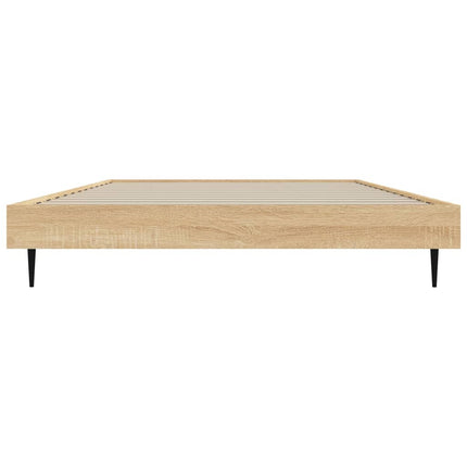 Giroletto senza Materasso Rovere Sonoma 90x200 cm in Truciolato