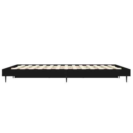 Giroletto Nero 140x190 cm in Legno Multistrato