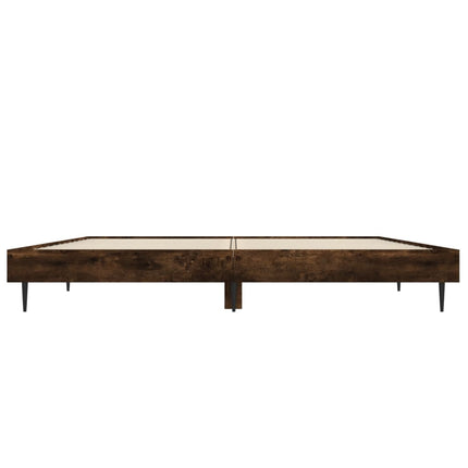 Giroletto senza Materasso Rovere Fumo 140x190 cm in Truciolato