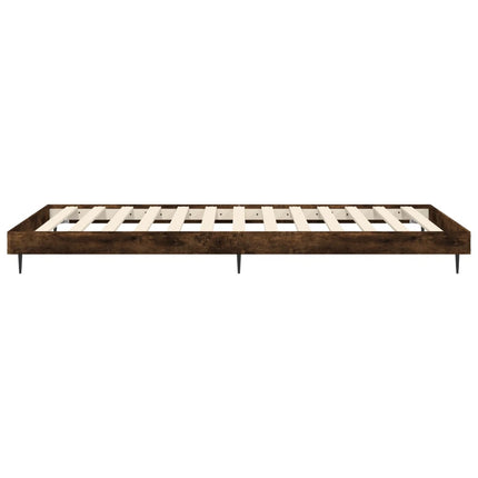 Giroletto senza Materasso Rovere Fumo 90x190 cm in Truciolato