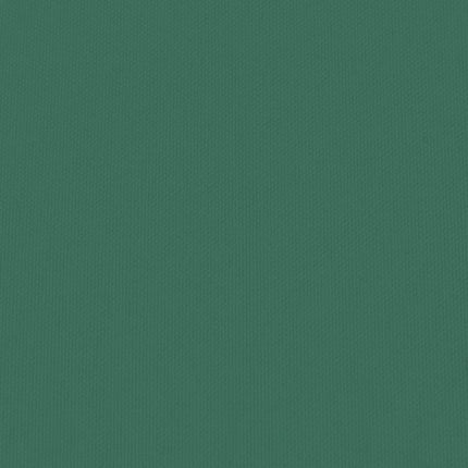 Panca a Dondolo con Baldacchino Verde 198 cm Tessuto e Acciaio