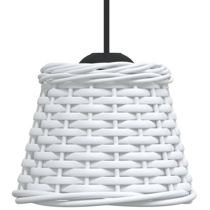 Paralume da Soffitto Bianco ÃƒËœ15x12 cm in Vimini