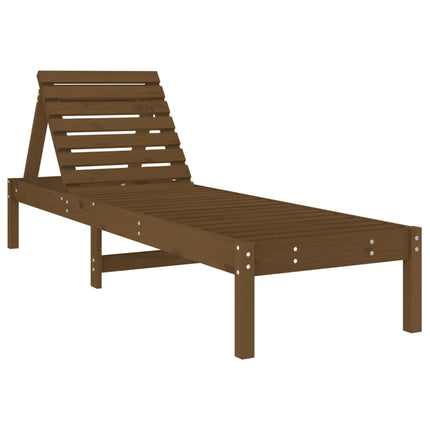 Lettini con Tavolino 2 pz ambra in Legno Massello di Pino