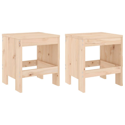Set Bistrot da Giardino 3 pz in Legno Massello di Pino