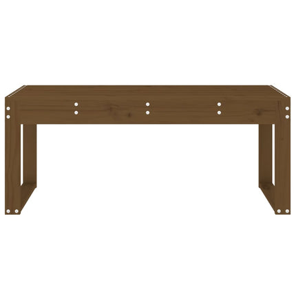 Panca da Giardino Ambra 110x38x45 cm Legno Massello di Pino