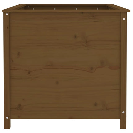 Fioriera Rialzata Giardino Ambra 119,5x82,5x78cm Massello Pino