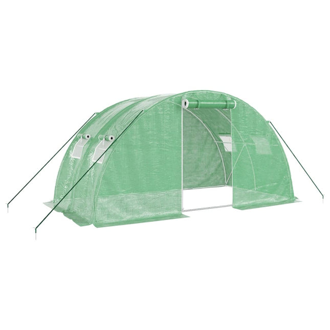 Serra con Telaio in Acciaio Verde 8 mÂ² 4x2x2 m
