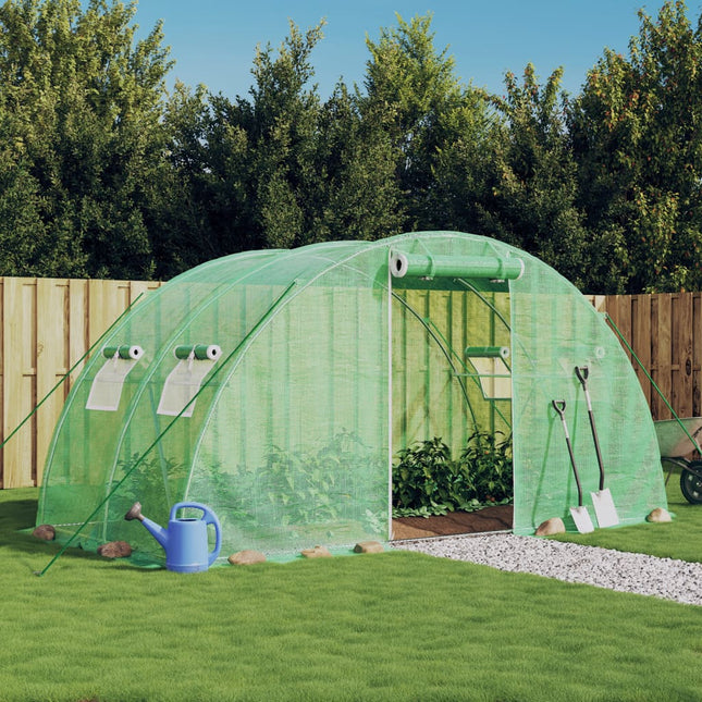 Serra con Telaio in Acciaio Verde 8 mÂ² 4x2x2 m