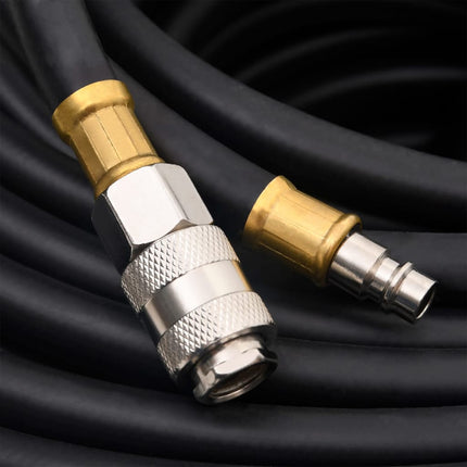 Tubo Aria Ibrido Nero 0,6" 20 m in Gomma e PVC