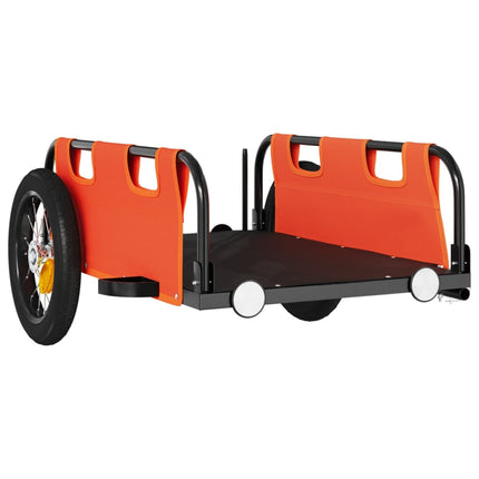 Rimorchio da Bici Arancione Oxford e Ferro