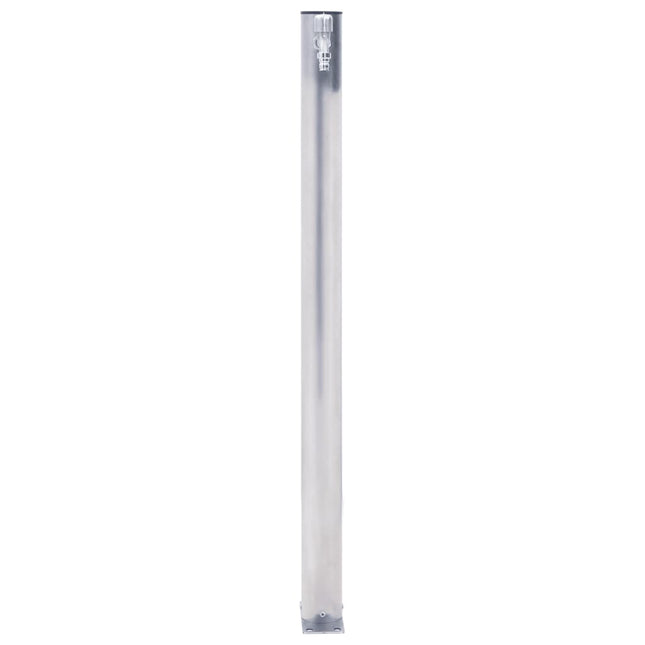 Colonna d'Acqua da Giardino 40 cm Acciaio Inox Rotonda