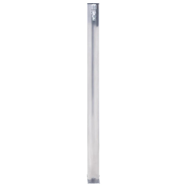 Colonna d'Acqua da Giardino 100 cm Acciaio Inox Rotonda